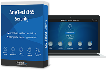 AnyTech365 Security box and laptop